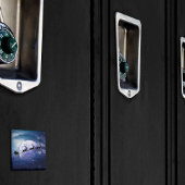 Santa Sleigh | Fantasy Galaxy Weihnachtsabend Himm Magnet