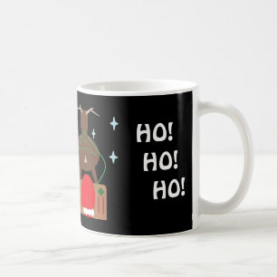 SANTA SLEIGH & REINDEER CHRISTMAS TASSE