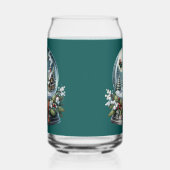 Santa Sleigh Reiten im Snow Globe Wonderland Dosenglas (Rechts)