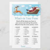 Santa Sleigh Rentier Was ist in Ihrem Geldbörsensp (Vorne/Hinten)