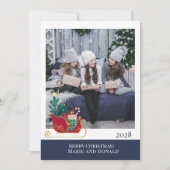 Santa Sleigh Weihnachten im Foto (Vorderseite)