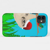 Santa Sloth Case-Mate iPhone Hülle (Rückseite (Horizontal))