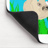 Santa Sloth Mousepad (Ecke)