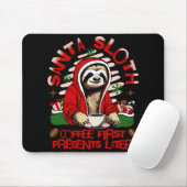 Santa Sloth Schlackenkaffee Mousepad (Mit Mouse)
