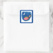 Santa Small Aufkleber (Tasche)