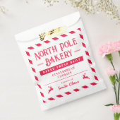 Santa Snack Personalisiertes Weihnachtsgebäck Gast Geschenktütchen (Versiegelt)