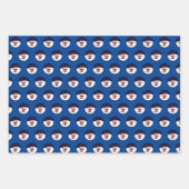 Santa Sniper  Geschenkpapier Set (Vorderseite)