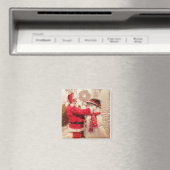Santa & Snowman Magnet (In Situ (Geschirrspüler))