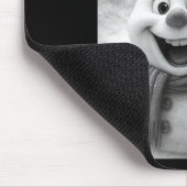 Santa Snowman Reindeer Taking A Selfie Photo Chris Mousepad (Ecke)