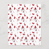 Santa & Snowman, Saisonwerbung Flyer (Hinten)