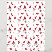 Santa & Snowman, Saisonwerbung Flyer (Hinten)