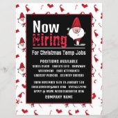 Santa & Snowman, Saisonwerbung Flyer (Vorne)