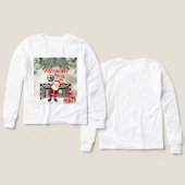 Santa Soccer Christmas Soccer Personalized (Design Vorderseite & Rückseite)