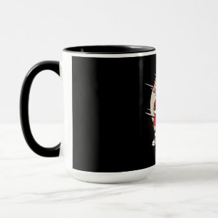 Santa Soccer Player Tasse