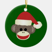 Santa Sock Keramikornament (Vorne)
