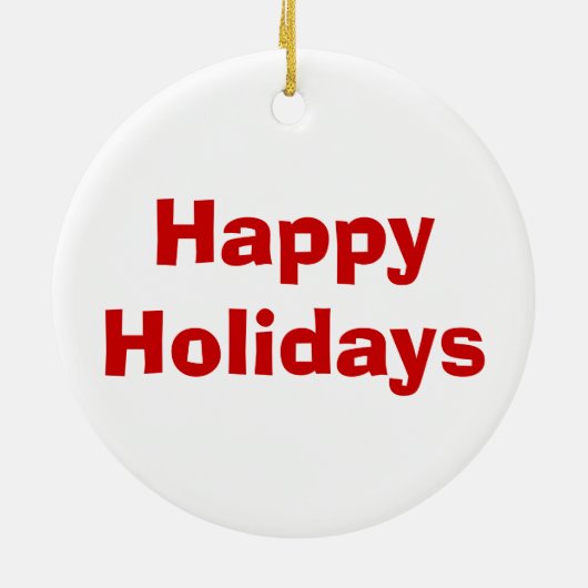 Santa Sock Keramikornament (Hinten)