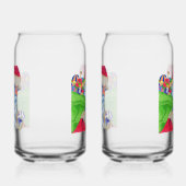 Santa-Soda-Glas Dosenglas (Links)
