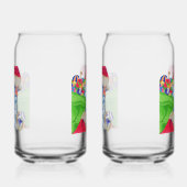 Santa-Soda-Glas Dosenglas (Rechts)