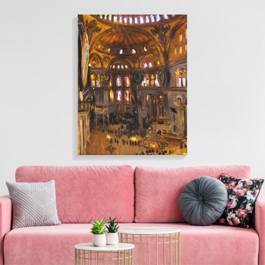 Santa Sofia | John Singer Sargent | Leinwanddruck (Insitu (Wohnzimmer))