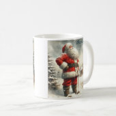 Santa Solitude Coffee Tasse (VorderseiteRechts)
