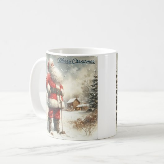Santa Solitude Coffee Tasse (Vorderseite Links)