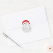 Santa Sparkle Sticker (Umschlag)