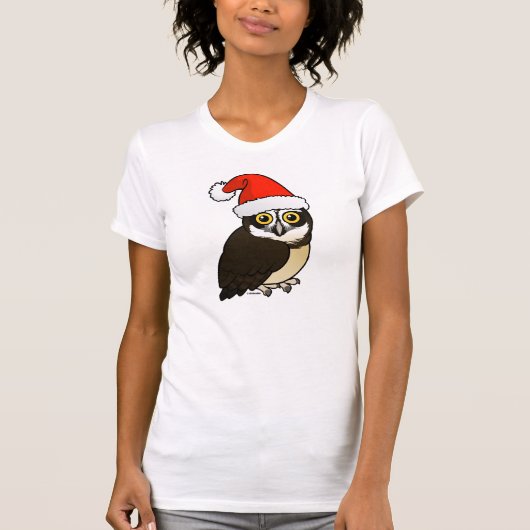 Santa Spektakuläre Eule T-Shirt (Vorderseite)