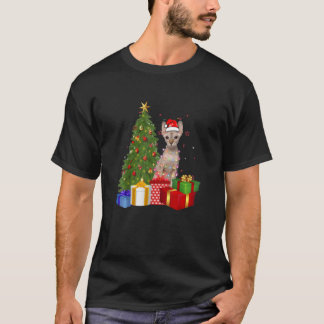 Santa Sphynx Weihnachtsbaum Weihnachten Weihnachts T-Shirt
