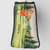 Santa spielt Golf Hawaii Hemd Headcover (Rotieren 90)