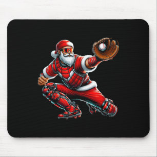 Santa spielt Verkauf Catcher Frohe Weihnachten Spo Mousepad