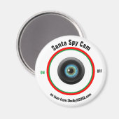 Santa Spy Cam Kühlschrankmagnet (Vorderseite/Rückseite)