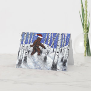 Santa Squach Feiertagskarte