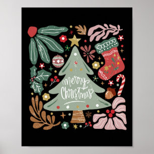 Santa Squad frohe Weihnachten Weihnachten Familie Poster