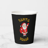 Santa Squad Pappbecher (Rückseite)