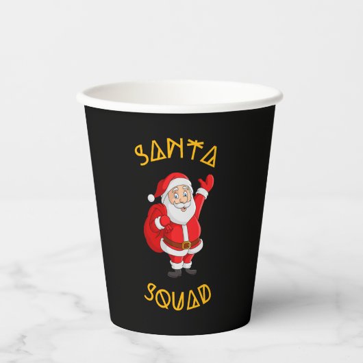 Santa Squad Pappbecher (Vorderseite)