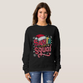 Santa Squad Xmas Squad Familie passt zur Santa Cre Sweatshirt (Vorne ganz)