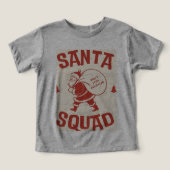 SANTA SQUADE IN ROTER FARBE DISIGN AUF T (Design Vorderseite)