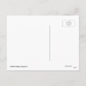 Santa Squirrel Postcard Feiertagspostkarte (Rückseite)