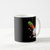 Santa Srts Design For Men Boys Christmas Baseball  Kaffeetasse (VorderseiteRechts)