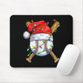 Santa Srts Design For Men Boys Christmas Baseball  Mousepad (Mit Mouse)
