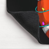 Santa Srts Design For Men Boys Christmas Football Mousepad (Ecke)