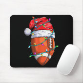 Santa Srts Design für Männer Jungen Weihnachtsfußb Mousepad (Mit Mouse)