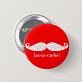 Santa-Stache Button (Vorne & Hinten)