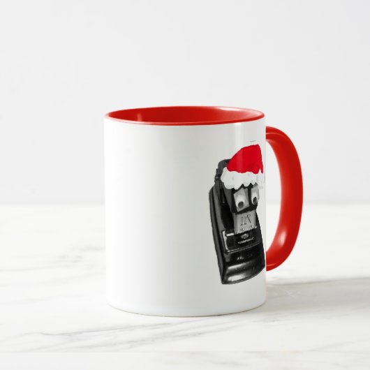 Santa Stapler Coffee Tasse (VorderseiteRechts)