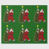 Santa Star’s The Tree Wrapping Paper Geschenkpapier (Flach)