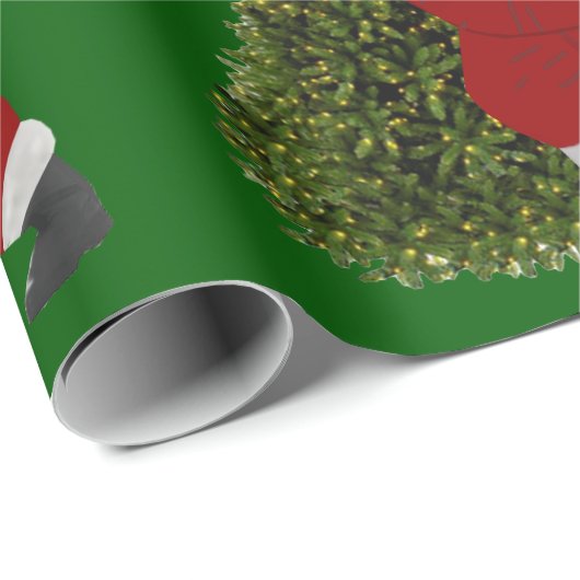 Santa Star’s The Tree Wrapping Paper Geschenkpapier (Rolleneckpunkt)