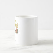 Santa stemmt Gewichte Kaffeetasse (Mittel)