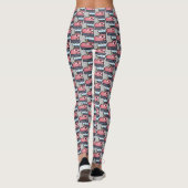 Santa-Stiefel Leggings (Rückseite)