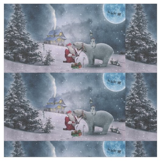 Santa Stoff ! (Nahaufnahme)