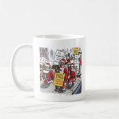 Santa Strike Tasse (Links)